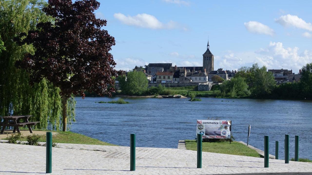 La Vue Loire Appartement Saint-Denis-de lʼHôtel Kültér fotó